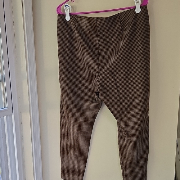 J. Jill Women's Ponte Checkered Leggins - Picture 3 of 7